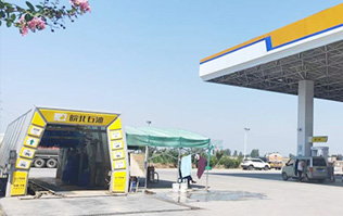 疫情之下，一座皖北石油加油站的日常 ！皖北石油加油站——選配全自動(dòng)洗車機(jī)作業(yè)，加油配套得力助手！