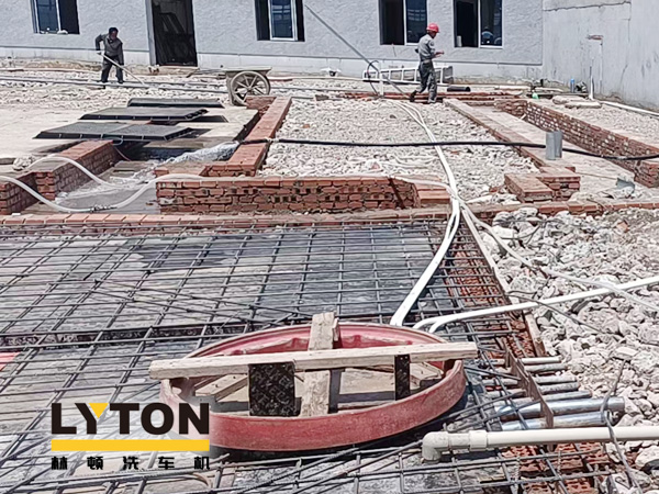 勞動創(chuàng)造幸福，實干成就偉業(yè)！戰(zhàn)高溫、斗酷暑、保交付，林頓全自動洗車機人揮灑汗水在一線 ！