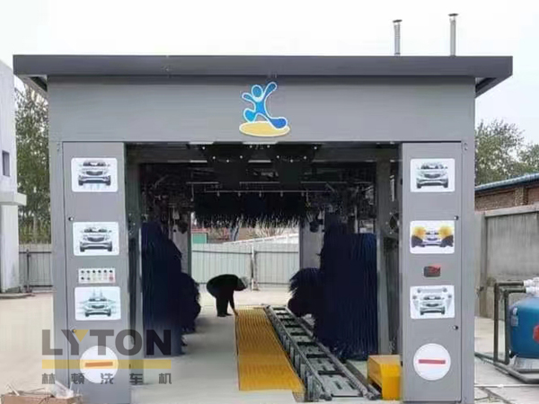 洗車設(shè)備認(rèn)準(zhǔn)林頓自動(dòng)化！全自動(dòng)洗車機(jī)洗車流程！